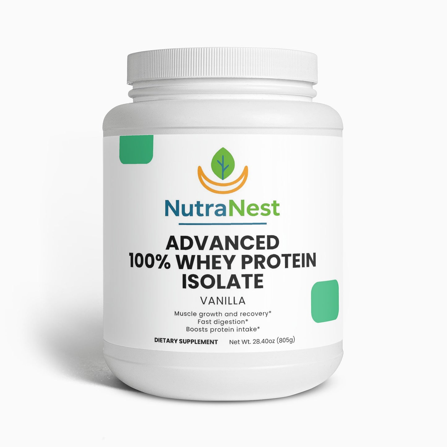 Advanced 100% Whey Protein Isolate (Vanilla)
