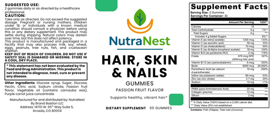 Hair, Skin & Nails Gummies
