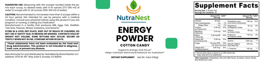 Energy Powder (Cotton Candy)