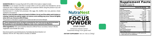 Focus Powder (Sour Candy)