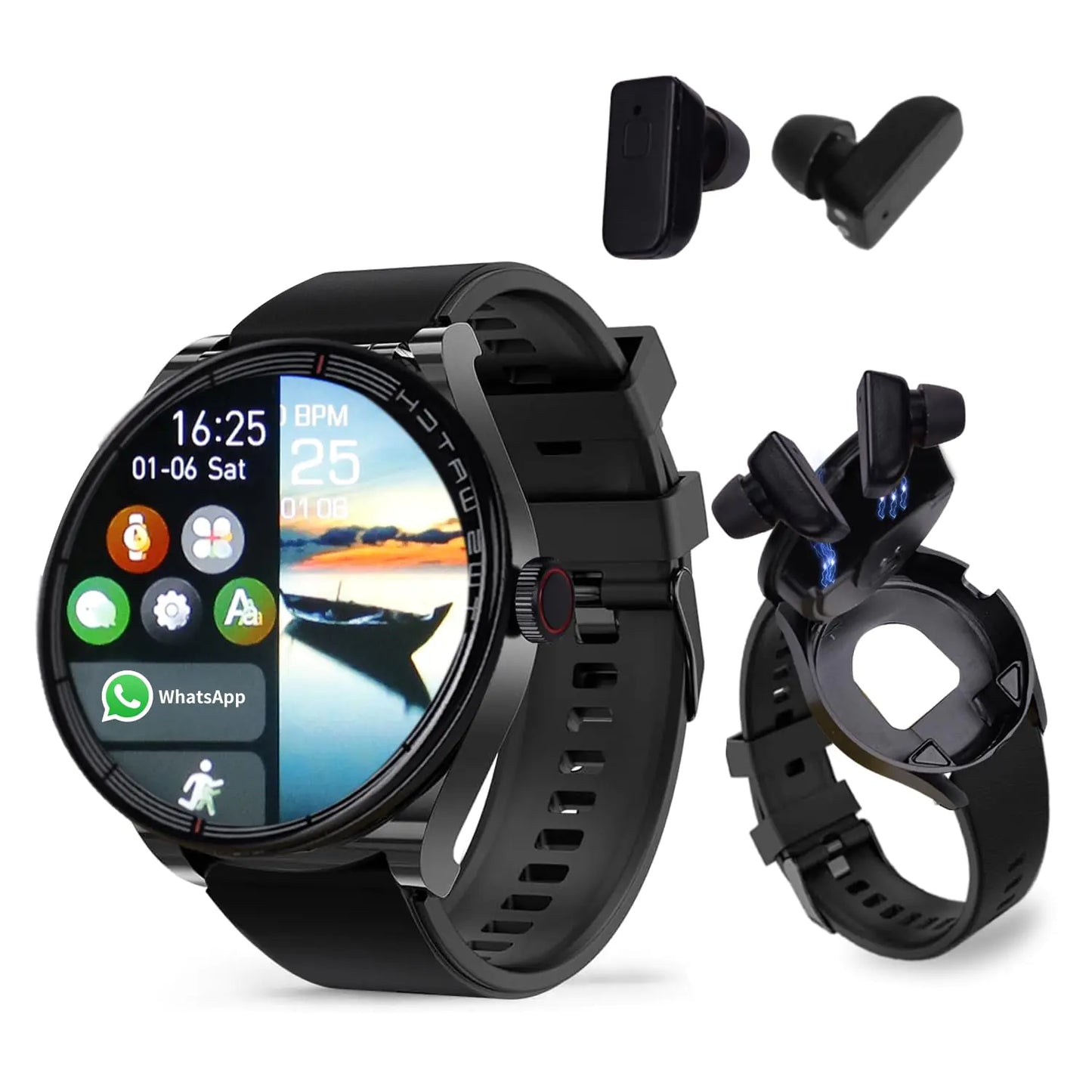 YOUCIDI Smartwatch + Earbuds | Fitness & Sleep Tracker