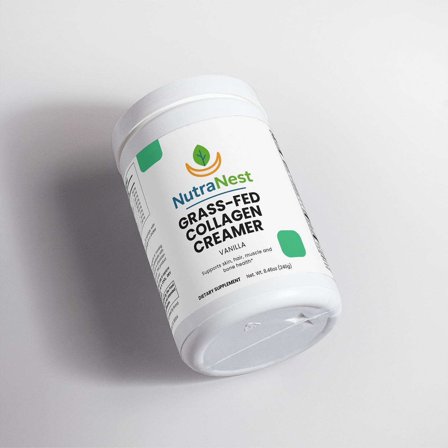 Grass-Fed Collagen Creamer (Vanilla)