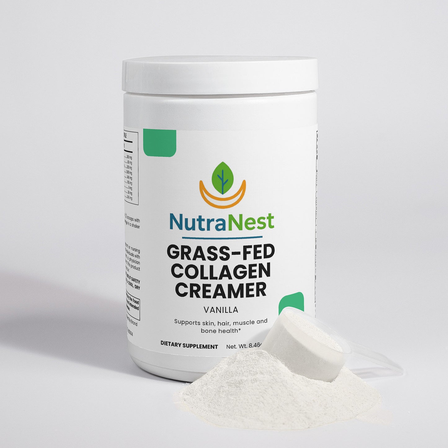 Grass-Fed Collagen Creamer (Vanilla)