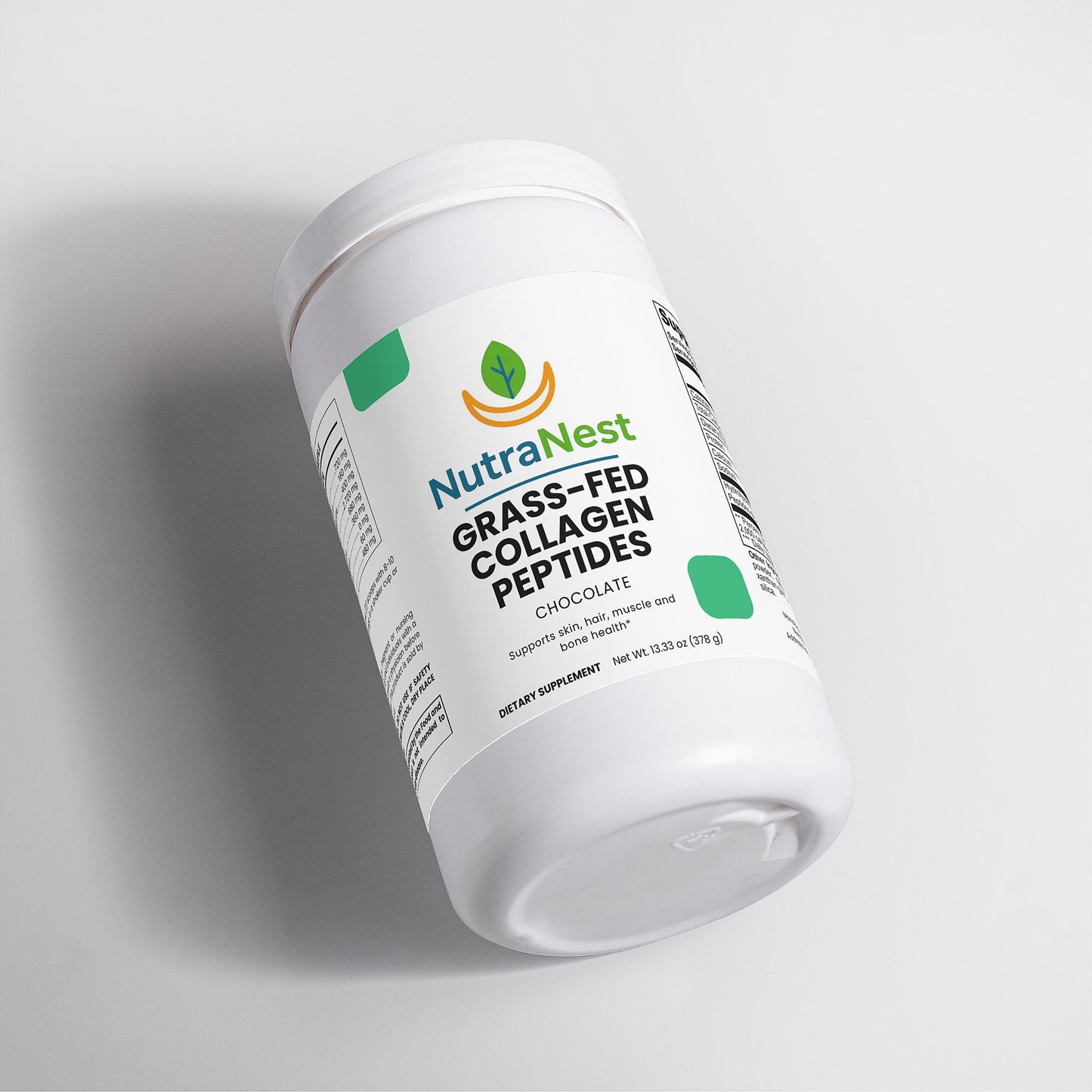 Grass-Fed Collagen Peptides Powder (Chocolate)