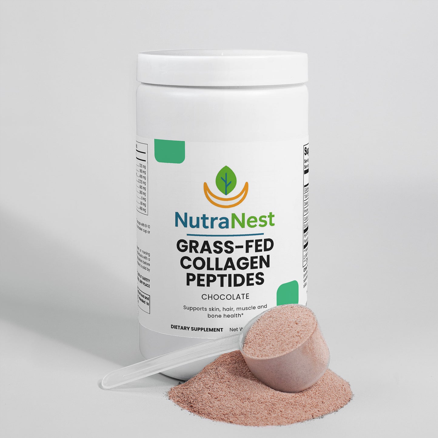 Grass-Fed Collagen Peptides Powder (Chocolate)